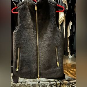 Jcrew plush fur vest